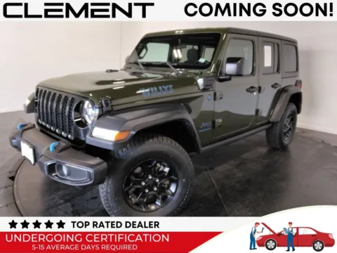 Green 2023 Jeep Wrangler Base 4xe for sale in St. Charles, MO