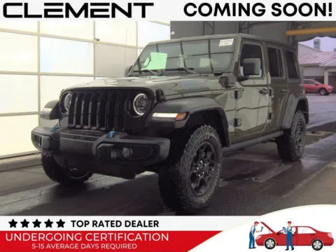 Green 2023 Jeep Wrangler Base 4xe for sale in St. Charles, MO
