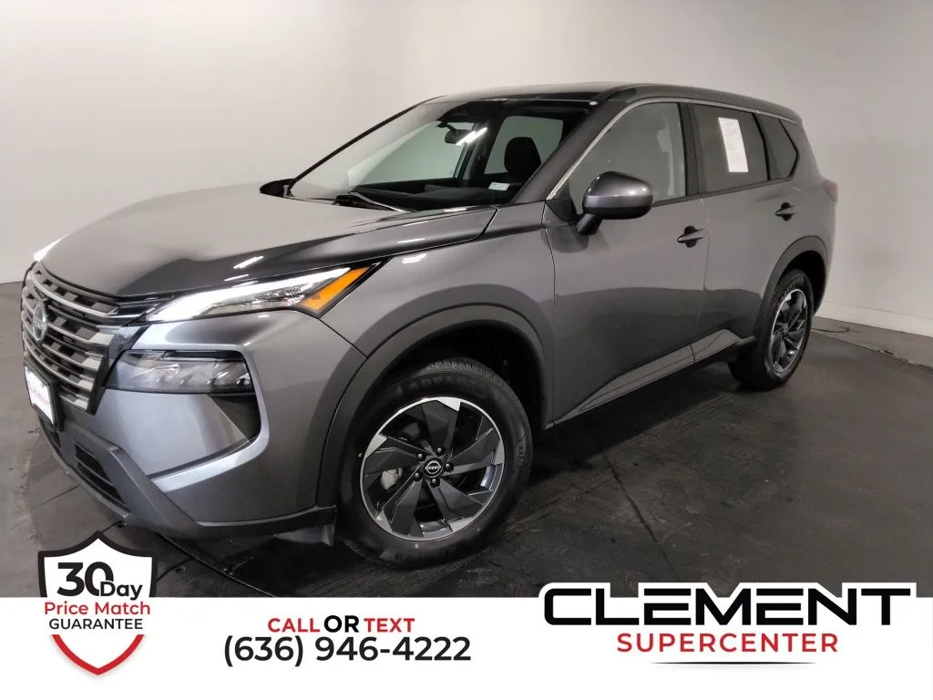 Gray 2024 Nissan Rogue SV for sale in St. Charles, MO