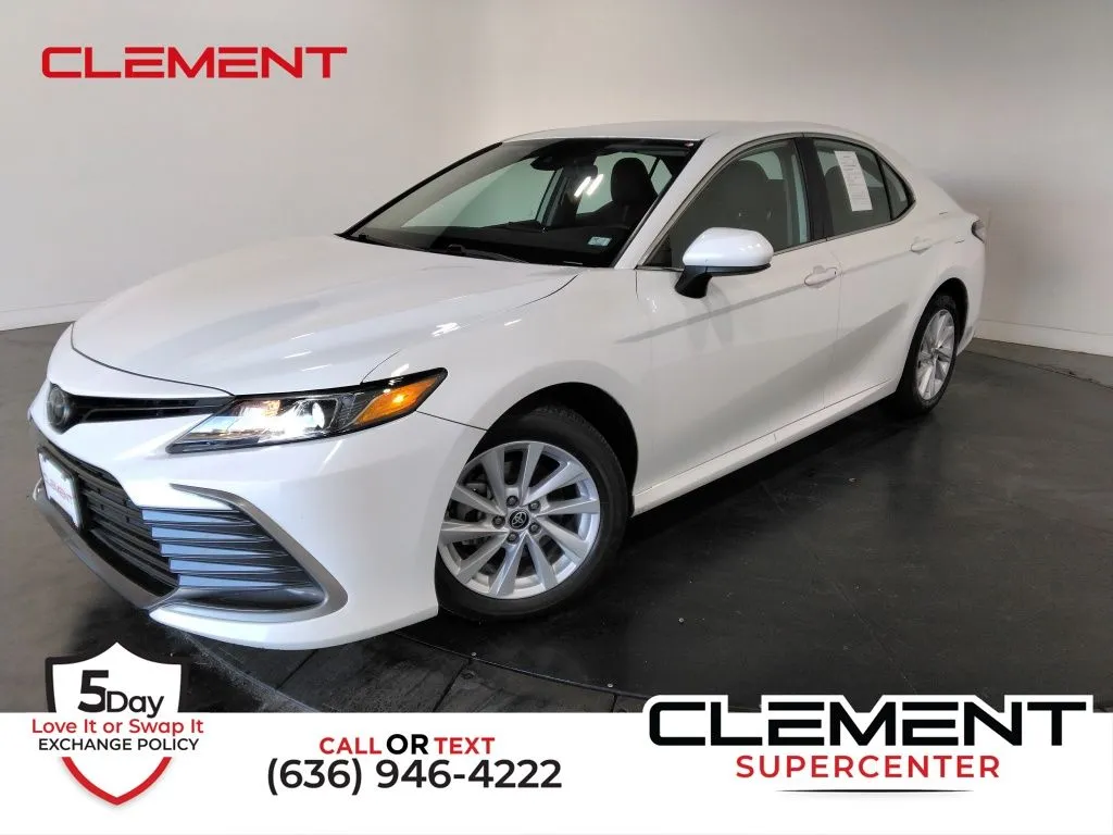 White 2024 Toyota Camry LE for sale in St. Charles, MO