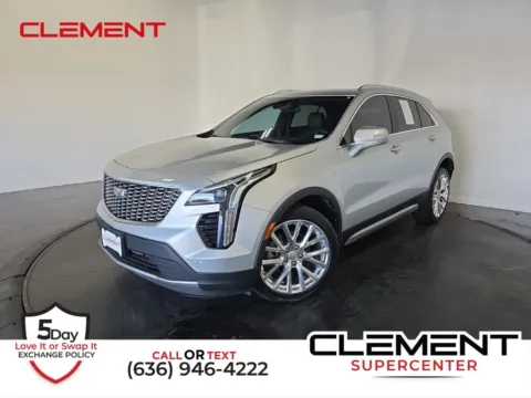 Silver 2021 Cadillac XT4 Premium Luxury for sale in St. Charles, MO