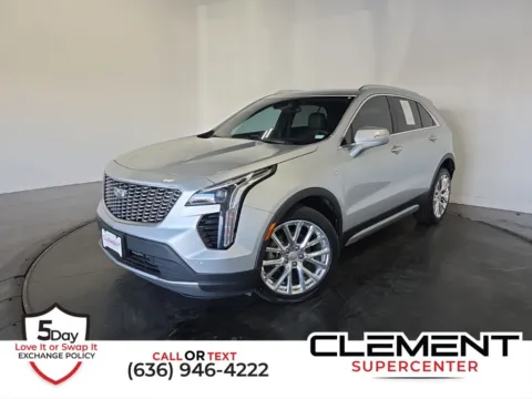 Silver 2021 Cadillac XT4 Premium Luxury for sale in St. Charles, MO