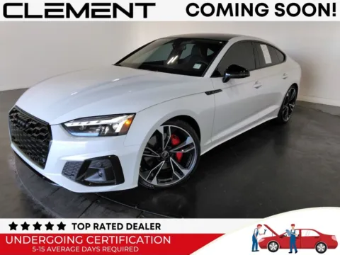 White 2023 Audi S5 Sportback Premium Plus for sale in St. Charles, MO