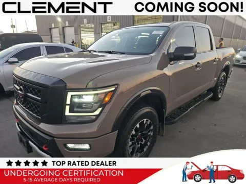 Beige 2023 Nissan Titan PRO-4X for sale in St. Charles, MO