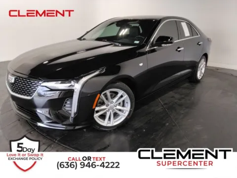 Black 2023 Cadillac CT4 Luxury for sale in St. Charles, MO