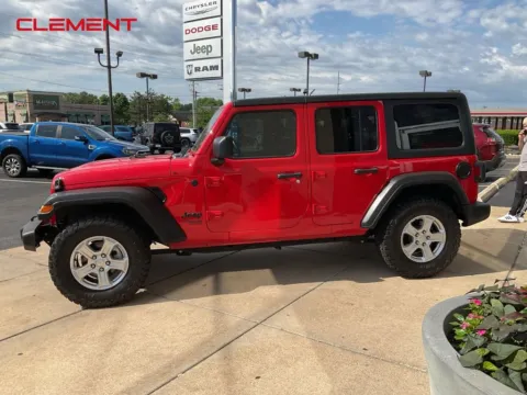 Photos of 2019 Jeep Wrangler Unlimited Sport S for sale in St. Charles, MO at Clement Supercenter