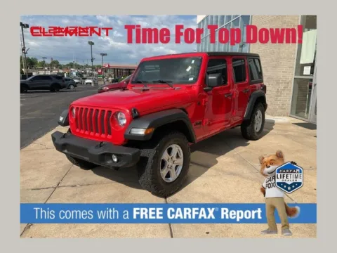 Red 2019 Jeep Wrangler Unlimited Sport S for sale in St. Charles, MO