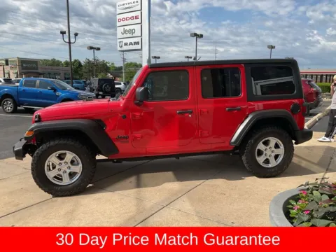 Photos of 2019 Jeep Wrangler Unlimited Sport S for sale in St. Charles, MO at Clement Supercenter