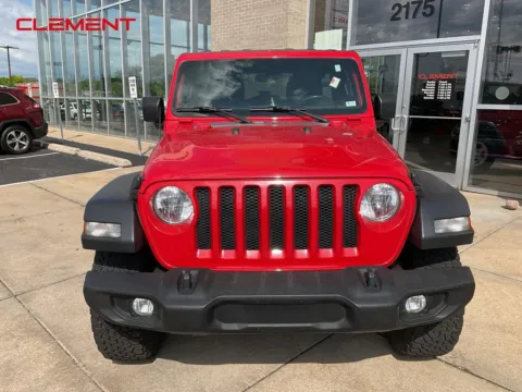 Another view of 2019 Jeep Wrangler Unlimited Sport S for sale in St. Charles, MO at Clement Supercenter