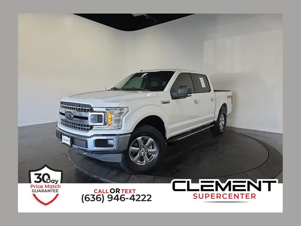 White 2018 Ford F-150 XLT for sale in St. Charles, MO
