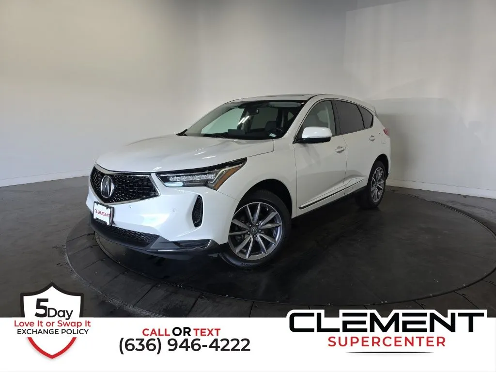 White 2022 Acura RDX Technology Package for sale in St. Charles, MO