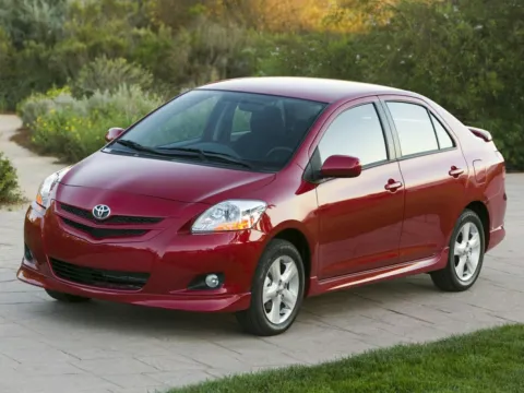 Red 2007 Toyota Yaris for sale in St. Charles, MO