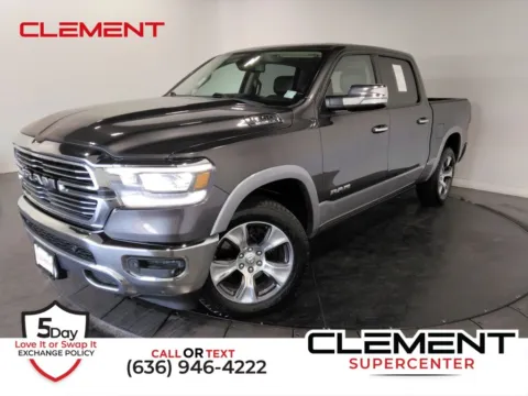 Gray 2019 Ram 1500 Laramie for sale in St. Charles, MO