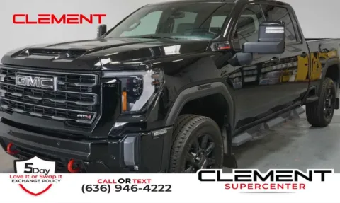 Black 2024 GMC Sierra 2500HD AT4 for sale in St. Charles, MO