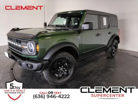Green 2024 Ford Bronco Black Diamond for sale in St. Charles, MO