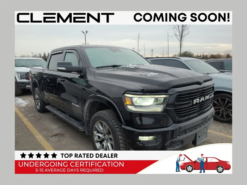 Black 2022 Ram 1500 Laramie for sale in St. Charles, MO
