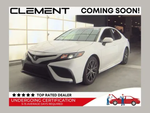 White 2024 Toyota Camry SE Nightshade for sale in St. Charles, MO