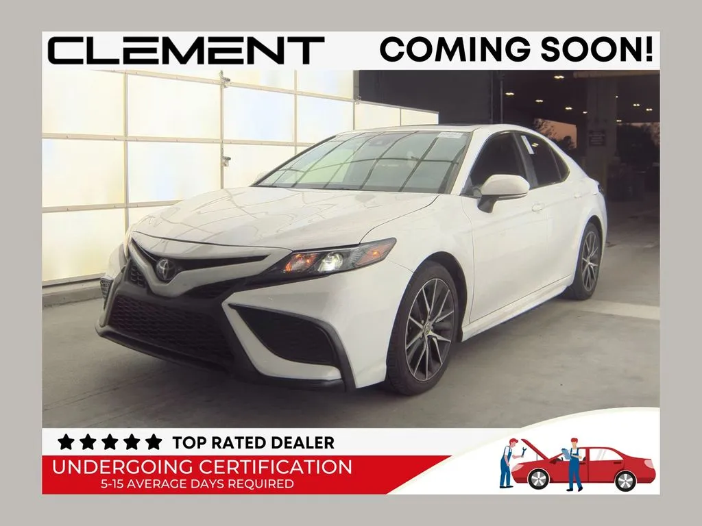 White 2024 Toyota Camry SE Nightshade for sale in St. Charles, MO