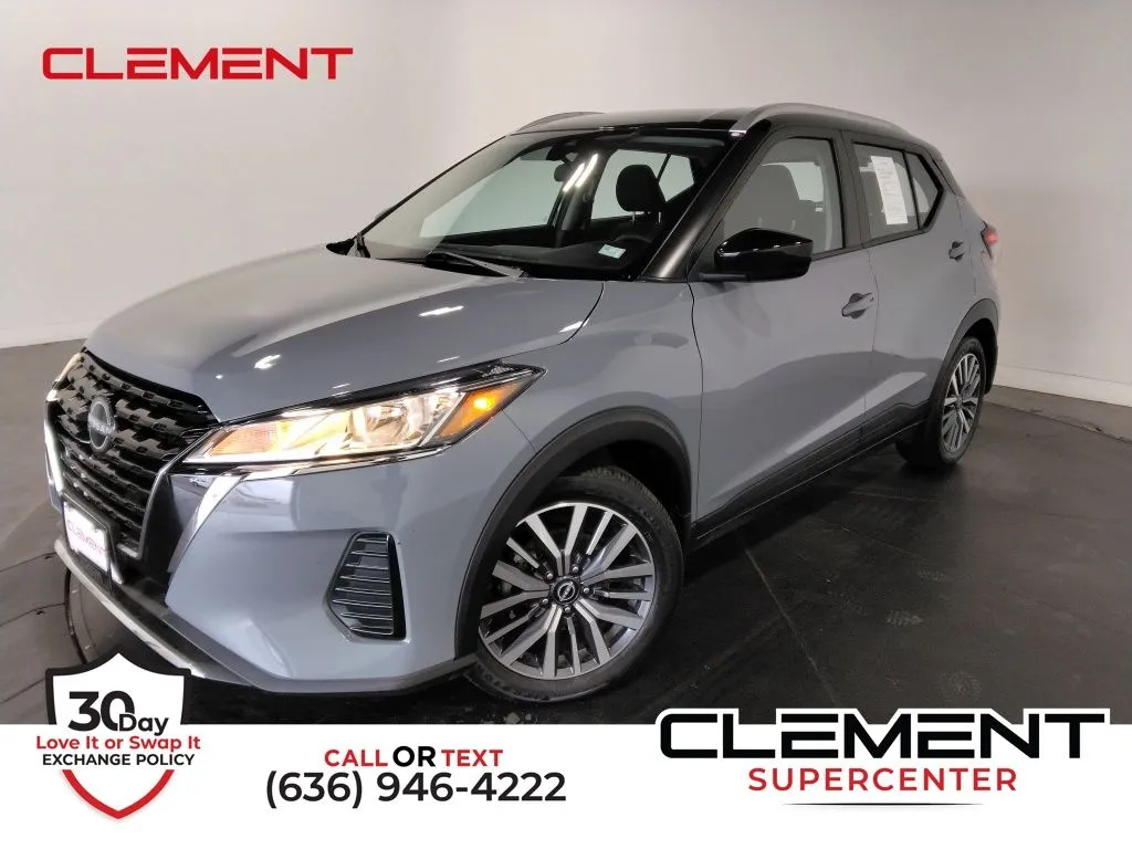 Gray 2024 Nissan Kicks SV for sale in St. Charles, MO