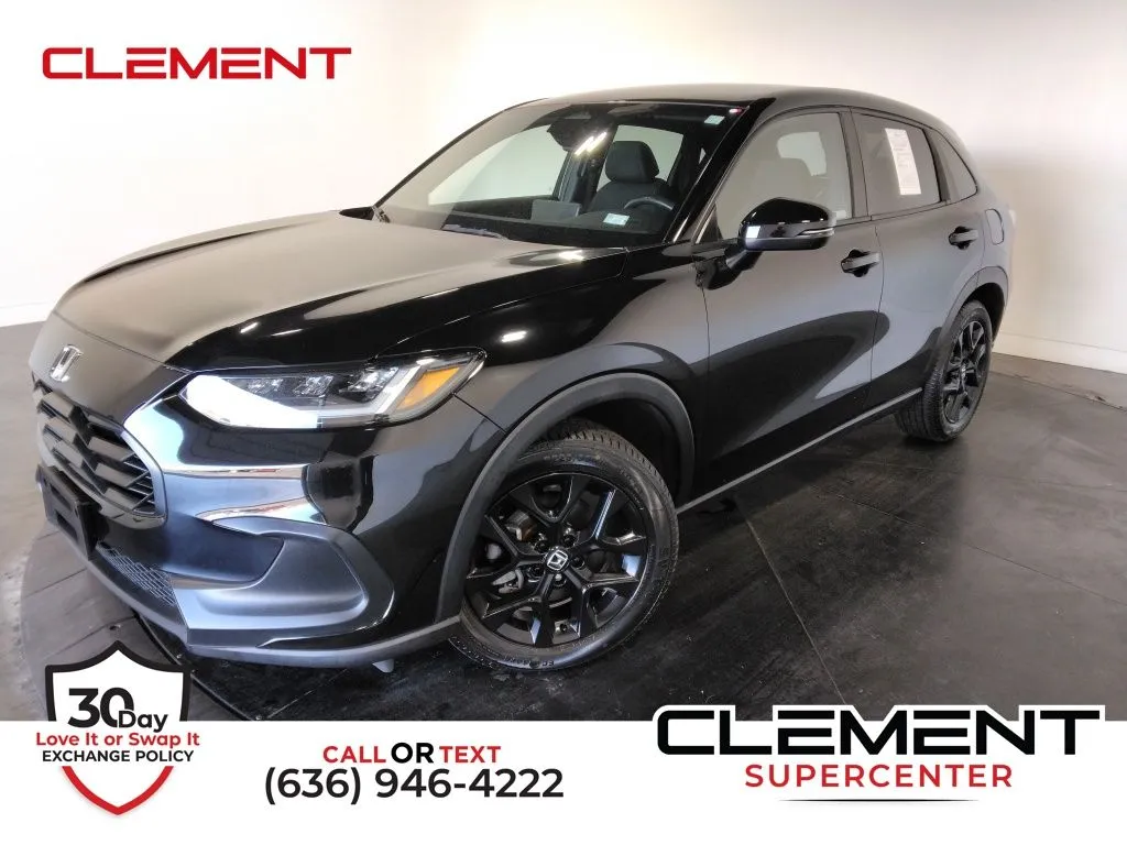 Black 2024 Honda HR-V Sport for sale in St. Charles, MO