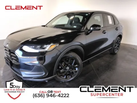 Black 2024 Honda HR-V Sport for sale in St. Charles, MO