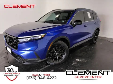 Blue 2024 Honda CR-V Hybrid Sport-L for sale in St. Charles, MO