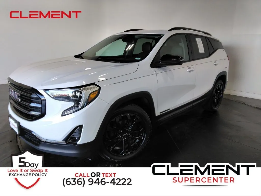 White 2020 GMC Terrain SLT for sale in St. Charles, MO