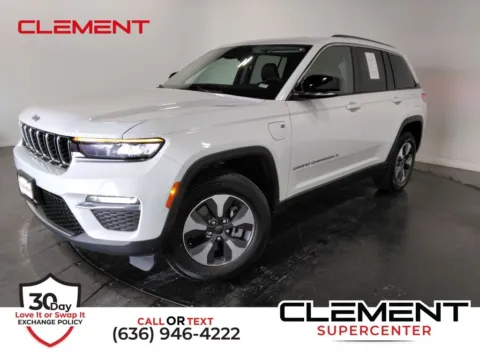 White 2022 Jeep Grand Cherokee 4xe for sale in St. Charles, MO