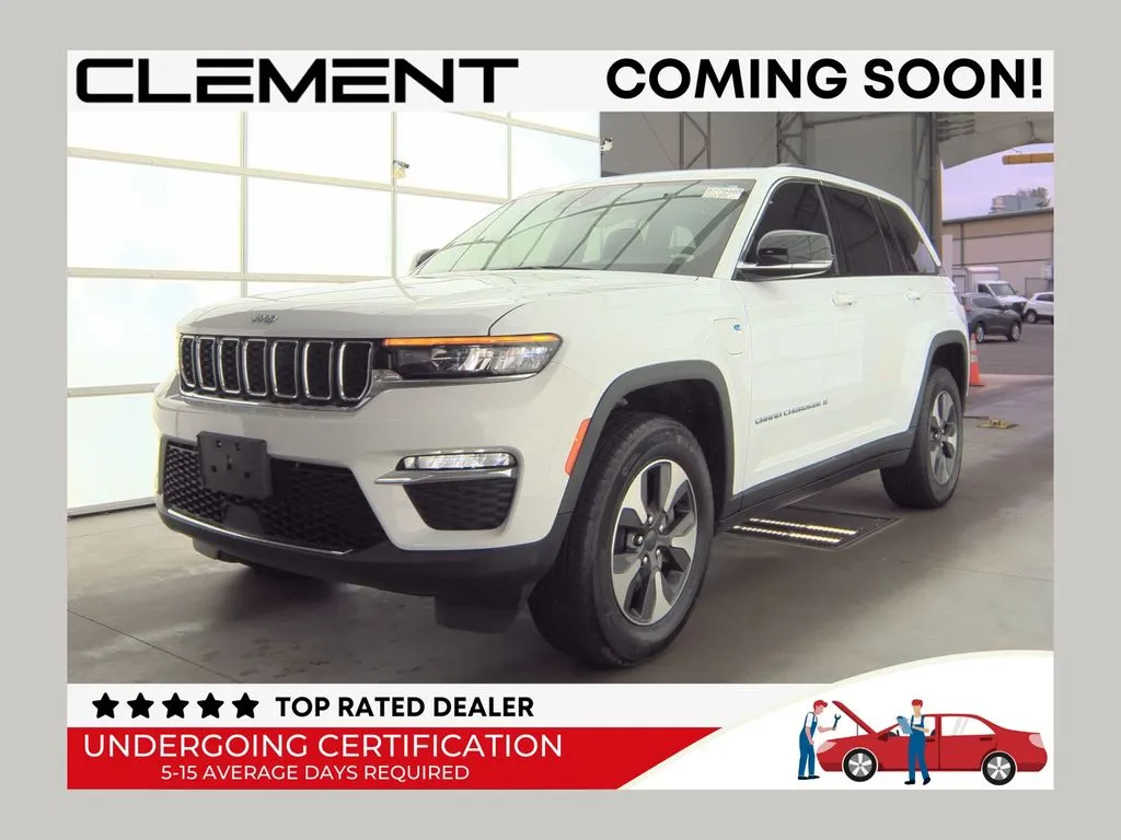 White 2022 Jeep Grand Cherokee 4xe for sale in St. Charles, MO