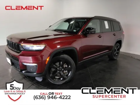 Red 2022 Jeep Grand Cherokee L Limited for sale in St. Charles, MO