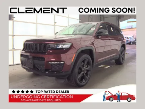 Red 2022 Jeep Grand Cherokee L Limited for sale in St. Charles, MO