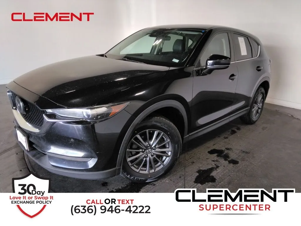 Black 2020 Mazda CX-5 Touring for sale in St. Charles, MO