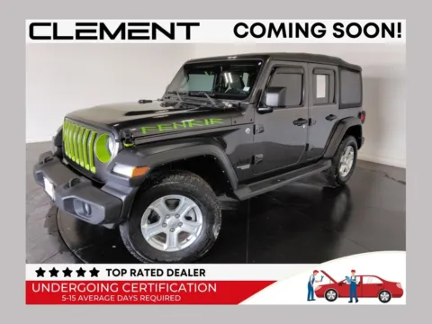 Gray 2021 Jeep Wrangler Unlimited Sport S for sale in St. Charles, MO