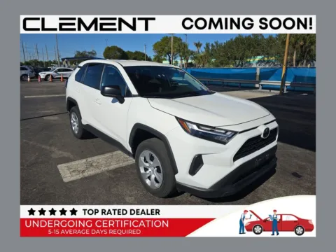 White 2024 Toyota RAV4 LE for sale in St. Charles, MO