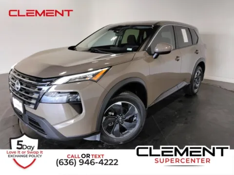 Beige 2024 Nissan Rogue SV for sale in St. Charles, MO