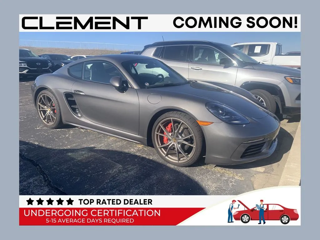 Gray 2022 Porsche 718 Cayman S for sale in St. Charles, MO