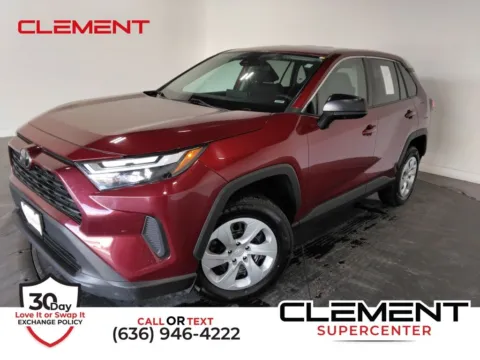 Red 2024 Toyota RAV4 LE for sale in St. Charles, MO