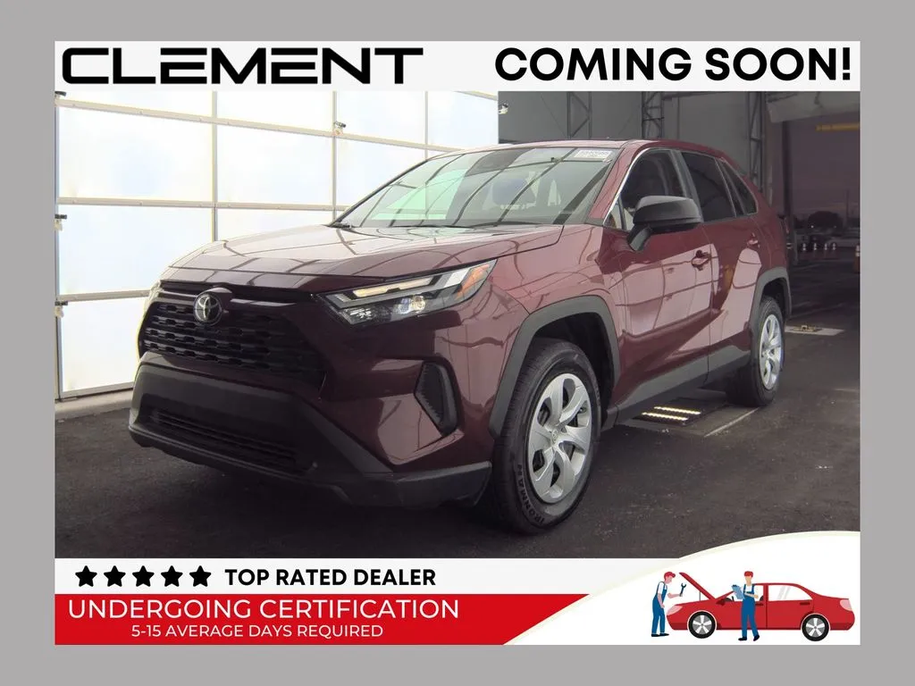 Red 2024 Toyota RAV4 LE for sale in St. Charles, MO