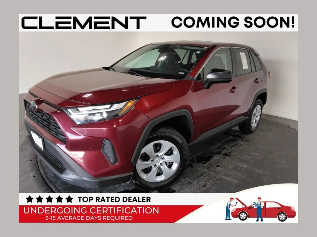 Red 2024 Toyota RAV4 LE for sale in St. Charles, MO