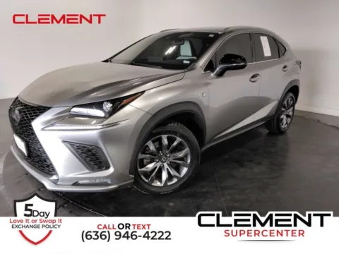 Silver 2021 Lexus NX 300 F Sport for sale in St. Charles, MO