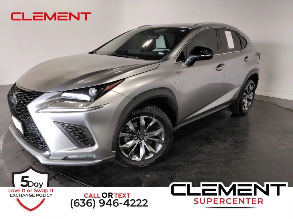 Silver 2021 Lexus NX 300 F Sport for sale in St. Charles, MO