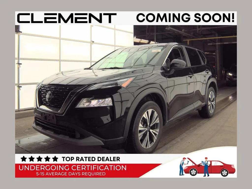 Black 2023 Nissan Rogue SV for sale in St. Charles, MO