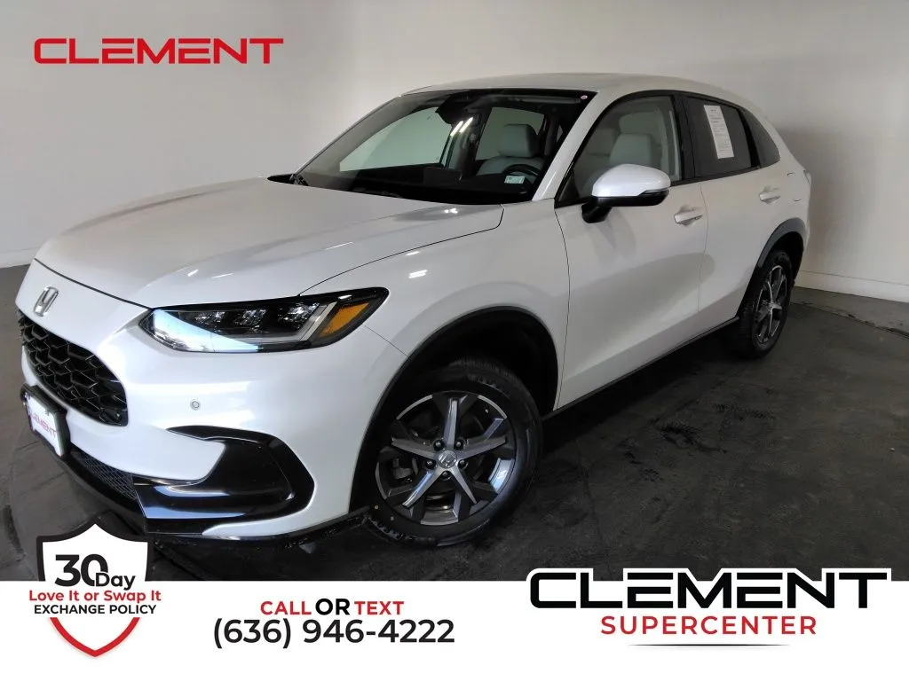 White 2023 Honda HR-V EX-L for sale in St. Charles, MO