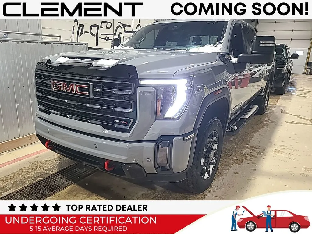 Gray 2024 GMC Sierra 2500HD AT4 for sale in St. Charles, MO