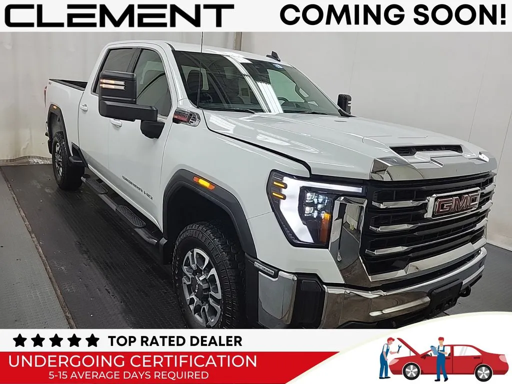White 2024 GMC Sierra 2500HD SLE for sale in St. Charles, MO