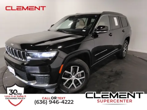 Black 2024 Jeep Grand Cherokee L Limited for sale in St. Charles, MO