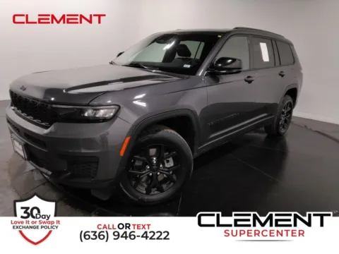 Gray 2024 Jeep Grand Cherokee L Altitude for sale in St. Charles, MO