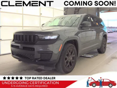 Gray 2024 Jeep Grand Cherokee L Altitude for sale in St. Charles, MO