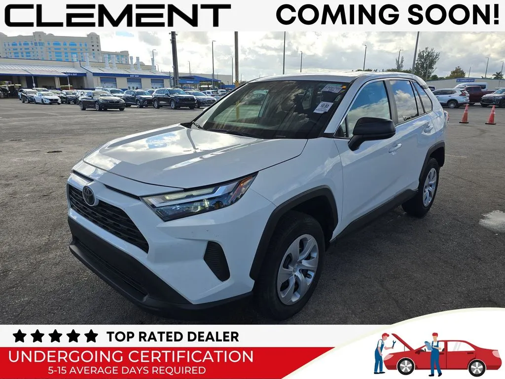 White 2024 Toyota RAV4 LE for sale in St. Charles, MO