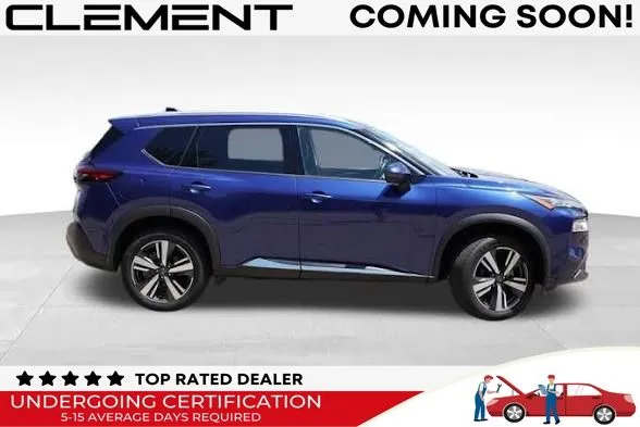 Blue 2023 Nissan Rogue SV for sale in St. Charles, MO